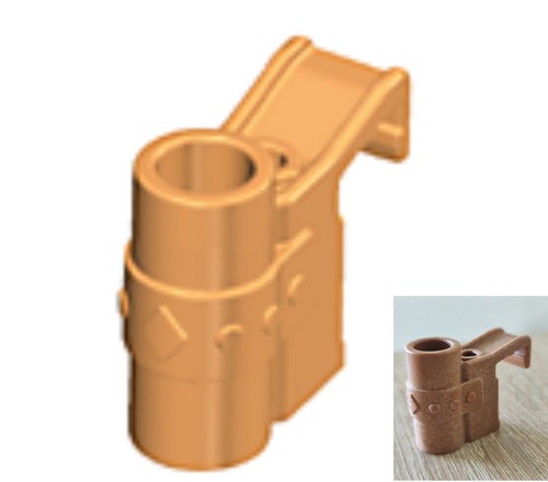Playmobil support pulley - support,