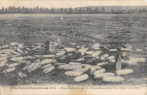 Cpa guerre europeenne obus - cpa,