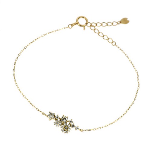 Bracelet diamant taille sakura - bracelet,