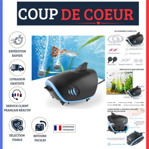 Pompe air aquarium 5 - pompe,