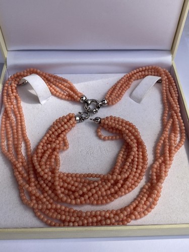 Parure multi rangs - , collier