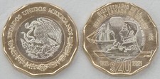 Mexique/Mexico 20 Pesos Monnaie commémorative 2022 200 Années Marine Km #1000
