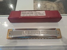 HARMONICA HOHNER MARINE BAND 365/28 C GERMANY.
