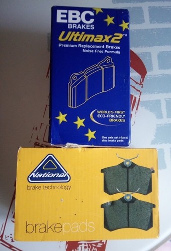 Lot plaquettes freins av - , de