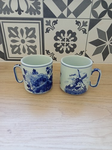 Deux tasses café - deux, à
