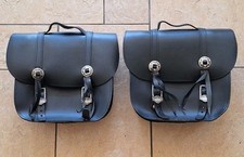 Suzuki Chopper Saddlebags Klickfix Panniers Leather Removable Saddlebags 