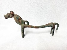 Antique Bronze Pendant Horse 