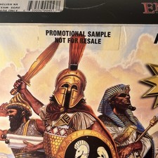 Age of Empires 1998 Big Box Vintage PC Game RARE Promotional Sample PROMO