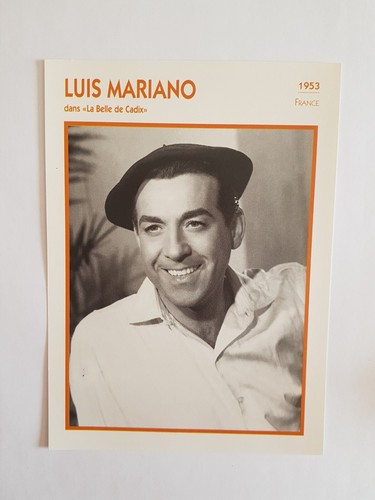 Luis mariano dans belle - dans, la