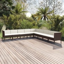 Salon de Jardin 12 pcs avec