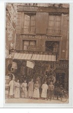PARIS - SHOP - PHOTO CARD - Le Grand Bazar du Soldeur Cycliste - very good