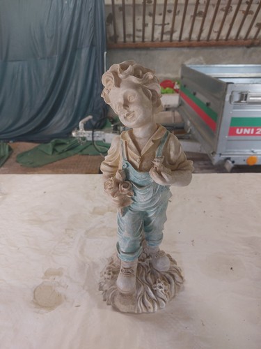 Statue jardin figurine enfant