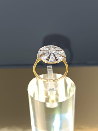 Bague jaune 18 carats - jaune,