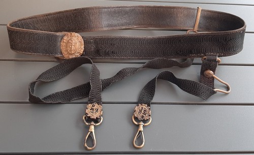 Ceinturon ww1 porte sabre - ceinturon,