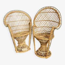 Paire de fauteuils Emmanuelle miniatures