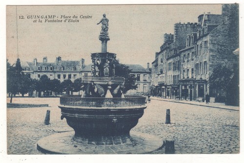 Cpa guingamp place du - 22,