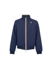 Veste K-Way Pour Homme, En Tissu Technique, Couleur Bleu/Vert.