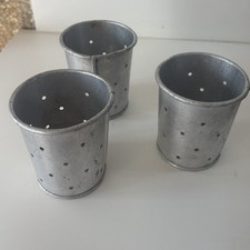 Moules à fromage faisselle Ancienne Fer Blanc Collection Déco Cuisine Campagne 1