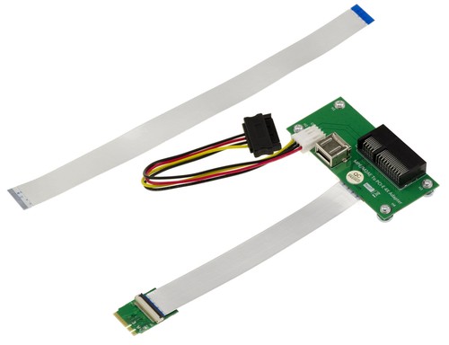 Adaptateur riser pcie e - adaptateur,