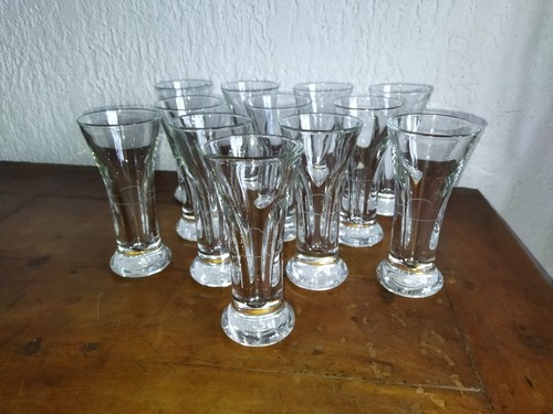 Anciens verres bistrot - anciens,