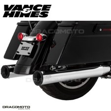 2007-2011 Harley FLHX 1584 Street Glide Eliminator 400 Exhaust Vance & Hines ...