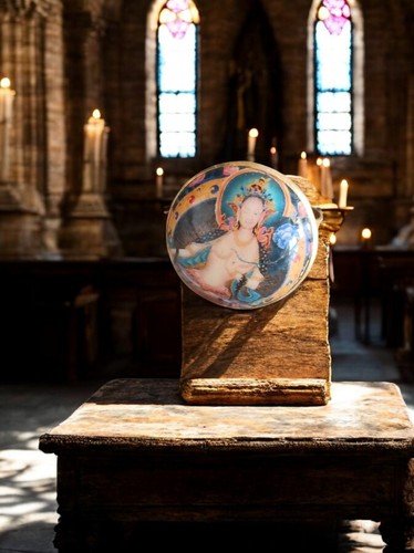 Boule décorative vintage
