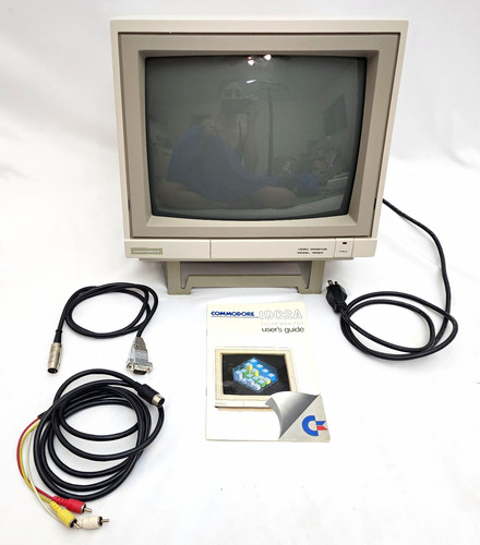 Commodore 1902a color - commodore, crt