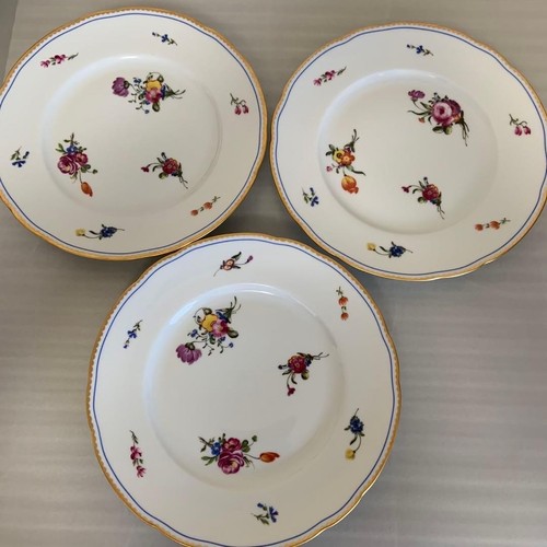 Lot assiettes florales - lot, de