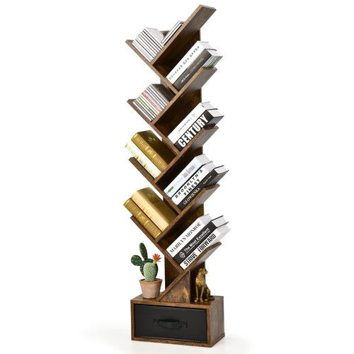 Bibliothèque avec tiroir 8 - à,