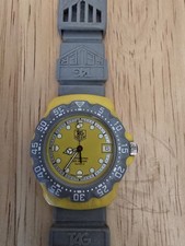 TAG Heuer Formula 1 Yellow Unisex Adults Watch - 382.513/1