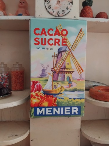 Ancienne boite chocolat menier - ancienne,