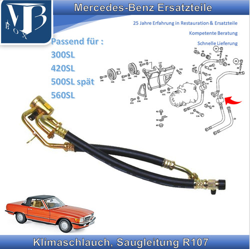 Mercedes benz w107 r107 - mercedes-benz,