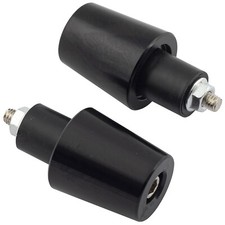 Counterweights Set Stabilizers Handlebar Motorcycle Scooter Aluminum Black