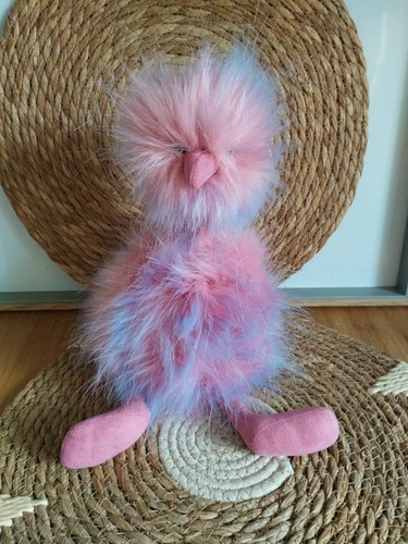 Peluche doudou autruche pom