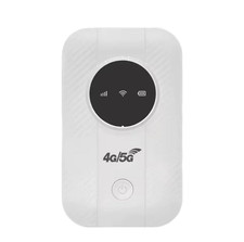 Routeur WiFi Portable 4G/5G 📶 Haut Débit avec Carte SIM – Blanc