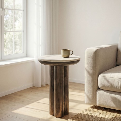 Table appoint 36cm plateau - d'appoint,