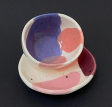 SUSAN SIMONINI AUSTRALIAN POTTERY DISH & BOWL CONTEMPORARY CERAMIC ARTIST