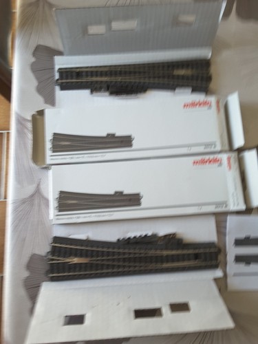Aiguillages droits marklin - droits,