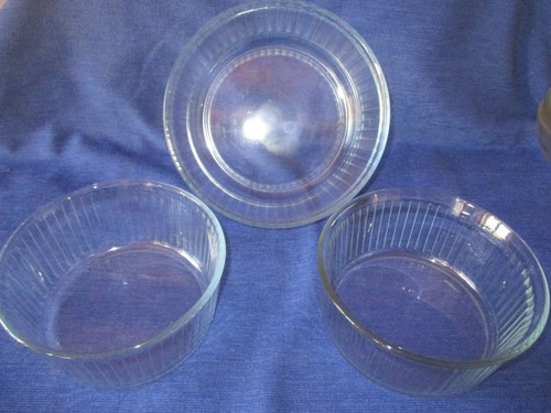 Saladier verre pyrex lot de - en,