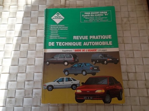 Revue technique ford escort - ford, et