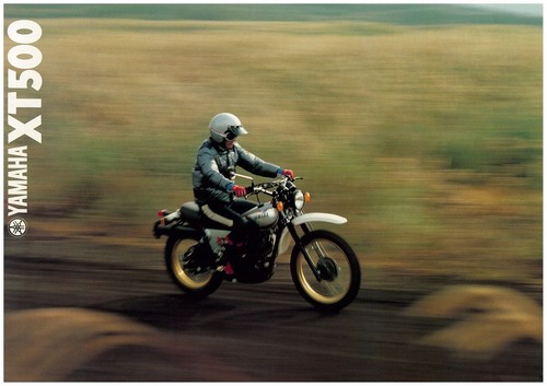 Yamaha brochure xt500 1981 - brochure,