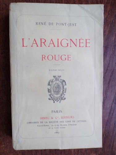 Araignée rouge rené de - rouge,