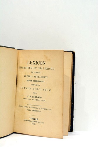 Livre ancien leopold lexicon - ancien,