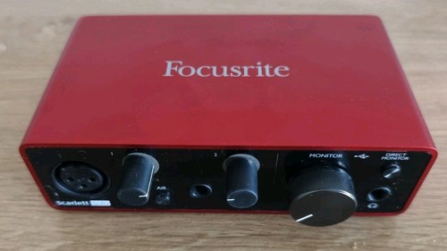 Focusrite scarlett solo 3rd - solo, [3rd