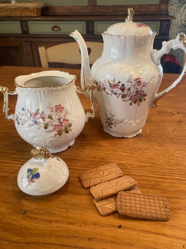 Ensemble théière pot à - théière,