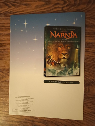Plan média disney narnia - plan,