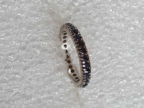 Bague blanc saphir 18 - bague,