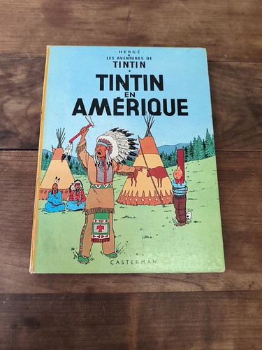Tintin amérique 1947 - bd,