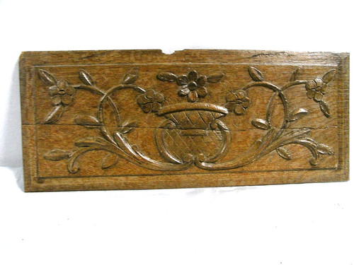 Ancien panneau bois - ,