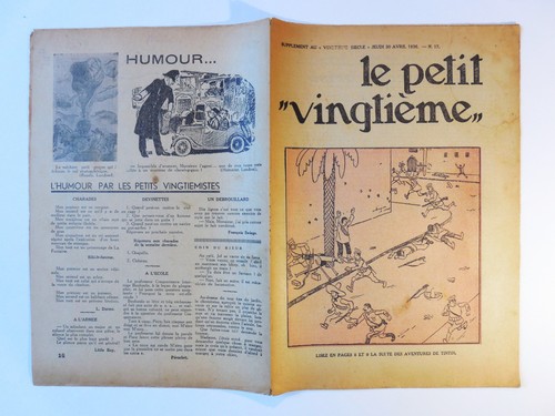 Tintin petit vingtième - vingtième, n°